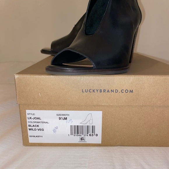 LUCKY, open toed heel bootie - Picture 4 of 6